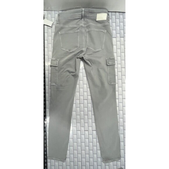 Mavi Jeans Arina Mid Rise Ankle Skinny Cargo Womens Gray 27x27in Boho Utility - Picture 3 of 12